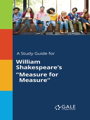 cover image of A Study Guide for William Shakespeare's "Measure for Measure"